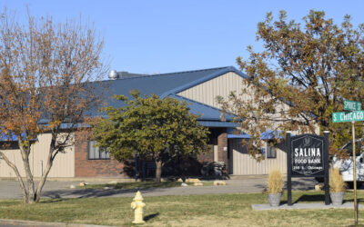 Portion of grant used for food bank sidewalks